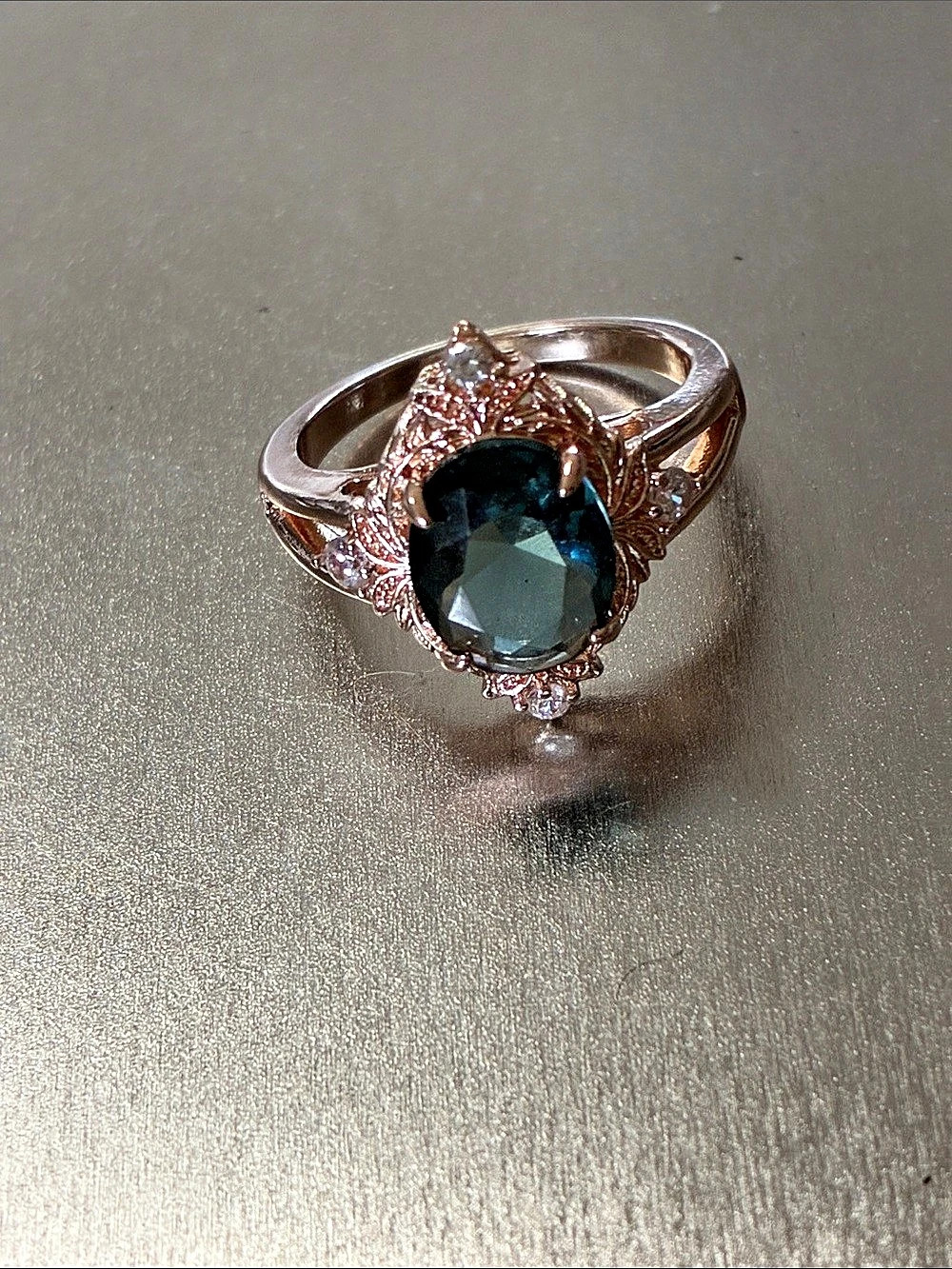 Blue Gemstone Ring